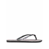 Havaianas Chinelo com brilho - Preto