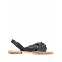 Hereu Sandália flat Addaia - Preto