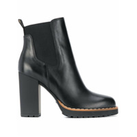 Hogan Ankle boot com salto 100mm - Preto
