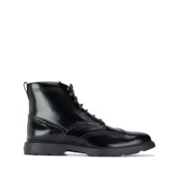 Hogan Bota de couro - Preto