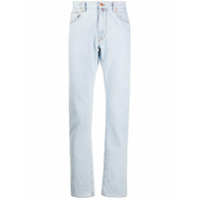 Incotex Calça jeans reta cintura alta - Azul