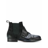 Ink Bota chelsea de couro - Preto