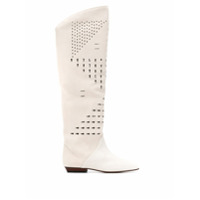 Isabel Marant Bota de salto 'Soren' - Branco