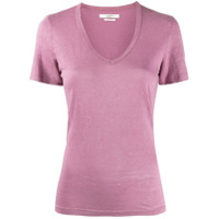 Isabel Marant Étoile Camiseta gola V rosa