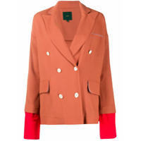 Jejia Blazer reto - Marrom