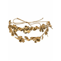 Jennifer Behr Headband Sabrina dourado