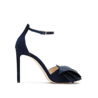 Jimmy Choo Sandália 'Karlotta' suede - Azul