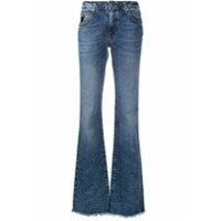 John Richmond Calça jeans flare - Azul