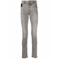 John Richmond Calça jeans slim - Cinza