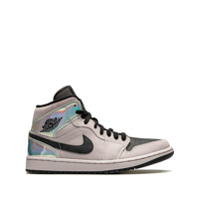 Jordan Tênis Air Jordan 1 Mid - Rosa