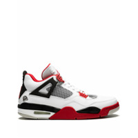 Jordan Tênis Air Jordan 4 Retro - Branco