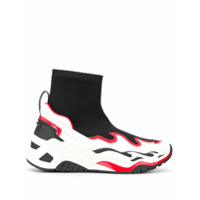 Just Cavalli P1thon sock trainers - Preto
