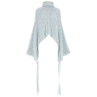 JW Anderson Suéter de tricô prateado