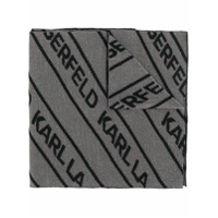 Karl Lagerfeld Cachecol com logo - Preto