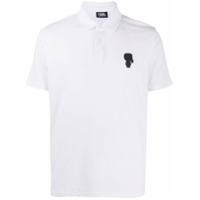 Karl Lagerfeld Camisa polo Ikonik - Branco