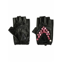 Karl Lagerfeld K/Geostone gloves - Preto