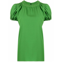 Kenzo Blusa com mangas bufantes - Verde