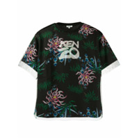 Kenzo Camiseta Sea Lily - Preto