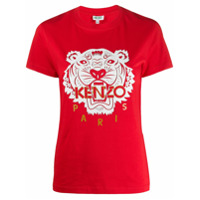 Kenzo Camiseta Tiger - Vermelho