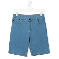 Kenzo Kids Bermuda jeans - Azul