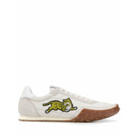 Kenzo Tênis Move de couro - Neutro