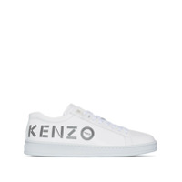 Kenzo Tênis Tennix com logo - Branco