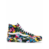 Kenzo Tênis x Vans SK8-Hi Tulipes - Preto