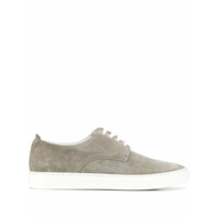 Kiton low-top lace-up sneakers - Cinza