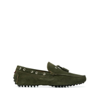 Kiton tassel detail loafers - Verde