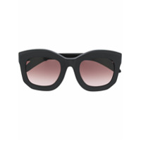Kuboraum oversized fram sunglasses - Preto