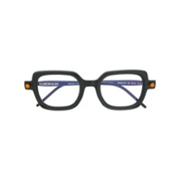 Kuboraum P4 square frame glasses - Preto