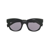 Kuboraum round lens sunglasses - Preto