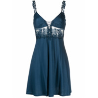 La Perla Zephyr silk nightdress - Azul