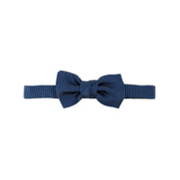 LANVIN geometric triangle bow tie - Azul