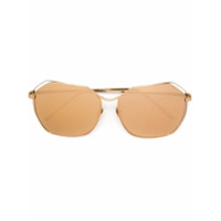 Linda Farrow Óculos de sol '350' - Metálico