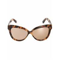Linda Farrow Óculos de sol gatinho - Marrom