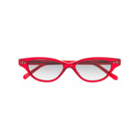 Linda Farrow Óculos de sol gatinho - Vermelho