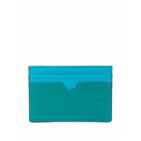 LOEWE Porta-cartão de couro azul