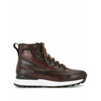 Magnanni Ankle boot com cadarço - Marrom