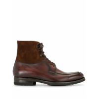 Magnanni Ankle boot com cadarço - Marrom