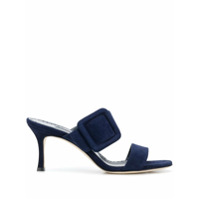 Manolo Blahnik Gable buckle sandals - Azul
