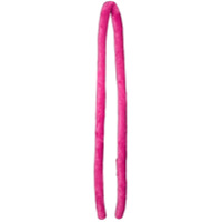 Marine Serre Cahcecol de lã - Rosa