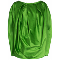Marni Blusa oversized assimétrica - Verde