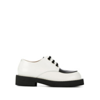 Marni Brogue com contraste - Branco