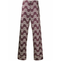 Marni Calça com estampa - Roxo