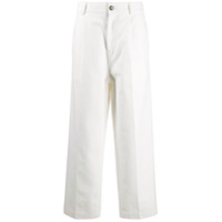 Marni Calça jeans pantalona - Branco