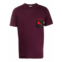 Marni Camiseta com patch chave - Vermelho