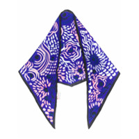 Marni Echarpe com estampa geométrica - Azul