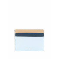 Marni Porta-cartões color block - Azul