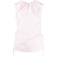 Marni ruched side sleeveless top - Rosa